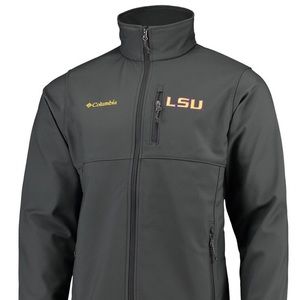 Columbia LSU Tigers Full-Zip Softshell Jacket